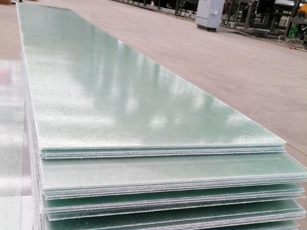 温室大棚透明玻璃钢采光板抗冲击GRP透明板3m宽玻璃钢纤维板厂家