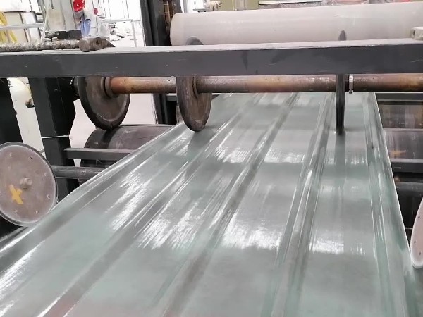 耐腐蚀760型透光玻璃钢屋顶波浪瓦化工厂屋面玻璃钢透明瓦采光瓦